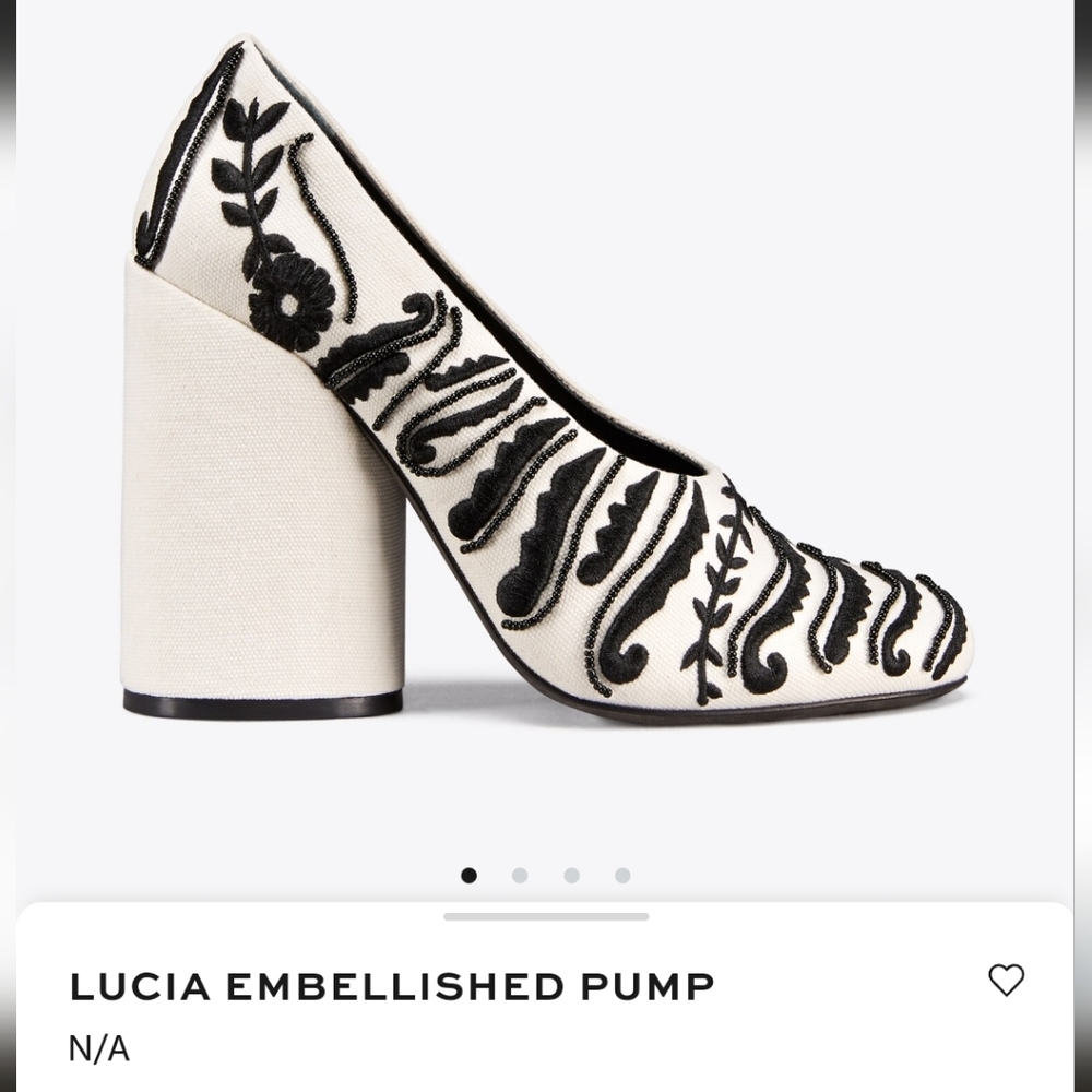 Tory Burch Lucia Embellished Pump 110mm